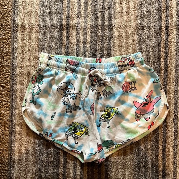 Womens SpongeBob shorts size medium - Picture 1 of 2